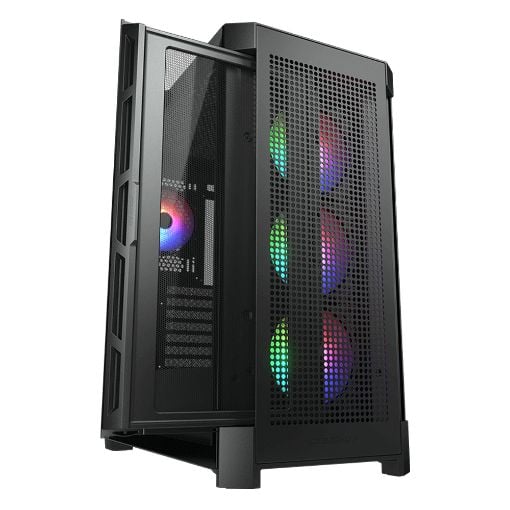 Εικόνα της Cougar AirFace Pro RGB Tempered Glass Black 385AD10.0003
