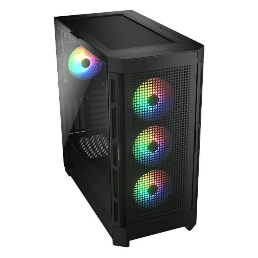Εικόνα της Cougar AirFace Pro RGB Tempered Glass Black 385AD10.0003