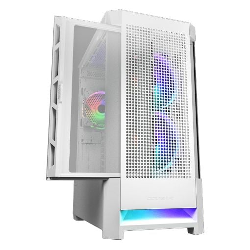 Εικόνα της Cougar AirFace Pro RGB Tempered Glass White 385AD10.0004