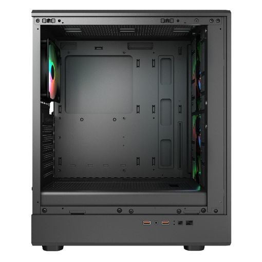 Εικόνα της Cougar AirFace Pure RGB Tempered Glass Black 382GA50.0001