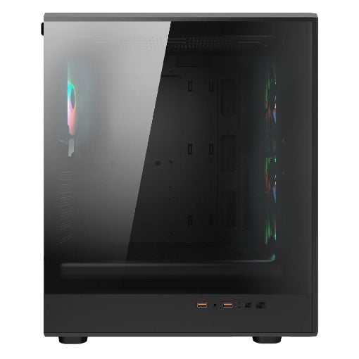 Εικόνα της Cougar AirFace Pure RGB Tempered Glass Black 382GA50.0001