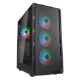 Εικόνα της Cougar AirFace Pure RGB Tempered Glass Black 382GA50.0001