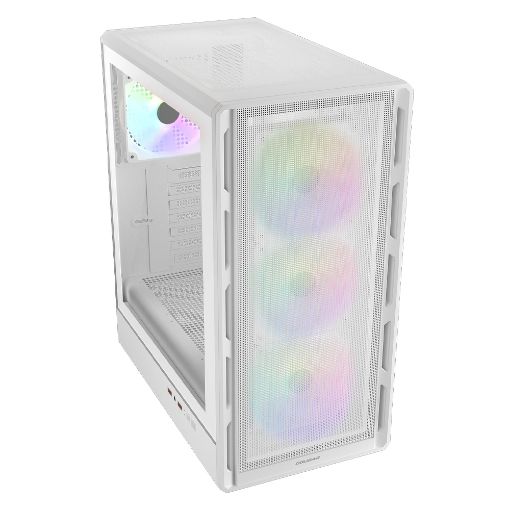 Εικόνα της Cougar AirFace Pure RGB Tempered Glass White 382GA50.0002