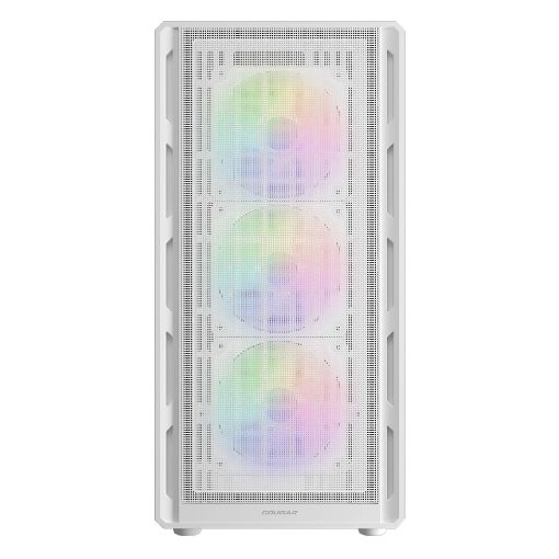 Εικόνα της Cougar AirFace Pure RGB Tempered Glass White 382GA50.0002