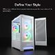Εικόνα της Cougar DuoFace RGB Tempered Glass White 385ZD10.0003