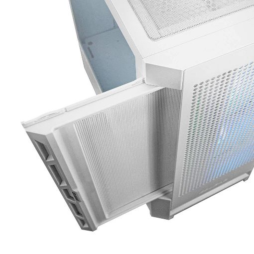 Εικόνα της Cougar DuoFace RGB Tempered Glass White 385ZD10.0003