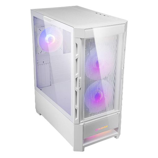 Εικόνα της Cougar DuoFace RGB Tempered Glass White 385ZD10.0003