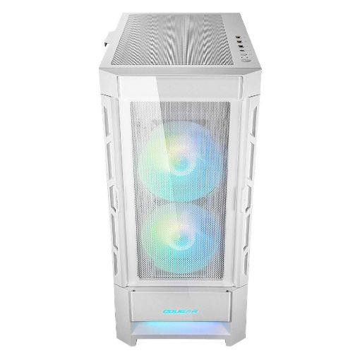Εικόνα της Cougar DuoFace RGB Tempered Glass White 385ZD10.0003