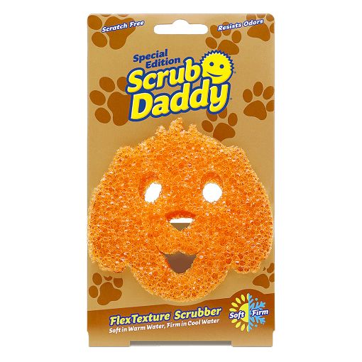 Εικόνα της Σφουγγάρι Scrub Daddy - Special Edition Dog Shape Orange