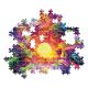 Εικόνα της Clementoni - Puzzle ColorBoom Collection Psychedelic Jungle Sunrise 500pcs 35530