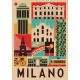 Εικόνα της Clementoni - Puzzle Style in the City Collection Milan 1000pcs 39842