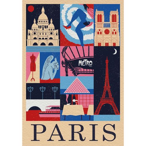 Εικόνα της Clementoni - Puzzle Style in the City Collection Paris 1000pcs 39843
