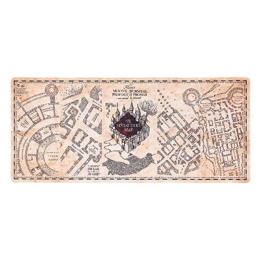 Εικόνα της Mouse Pad Grupo Erik Harry Potter Marauders Map Υφασμάτινο Gaming 62174