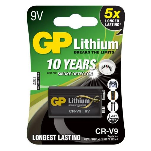 Εικόνα της Μπαταρία Λιθίου GP Batteries CR-V9 9V
