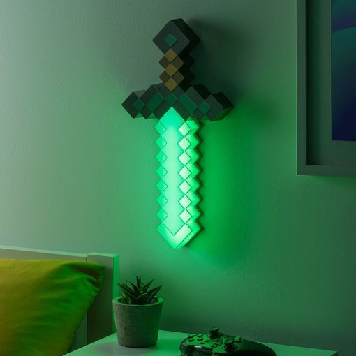 Εικόνα της Φωτιστικό Paladone Minecraft Diamond Sword PP12711MCF