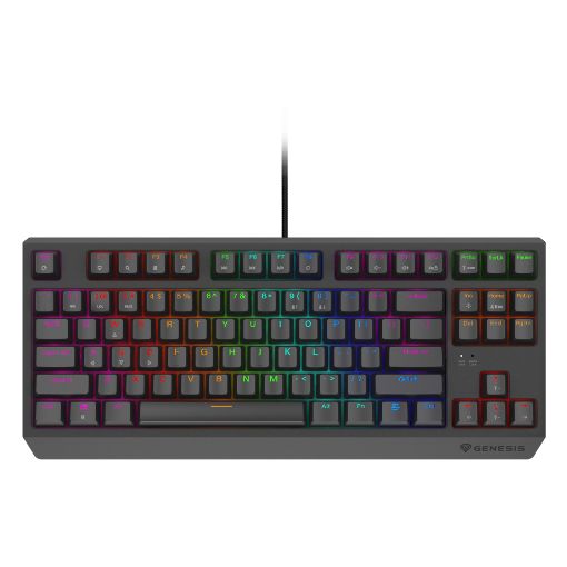 Εικόνα της Πληκτρολόγιο Genesis Thor 230 TKL Lite Hot-Swappable Red Switches (US) BLack NKG-2076