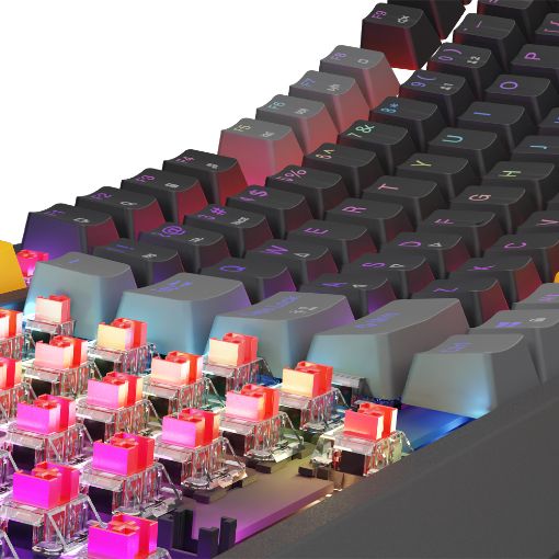 Εικόνα της Πληκτρολόγιο Genesis Thor 230 TKL RGB Hot-Swappable Red Switches (US) Anchor Gray Positive NKG-2081