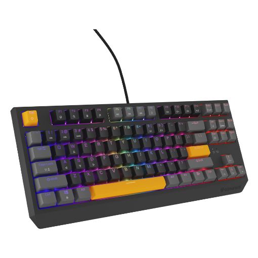 Εικόνα της Πληκτρολόγιο Genesis Thor 230 TKL RGB Hot-Swappable Red Switches (US) Anchor Gray Positive NKG-2081