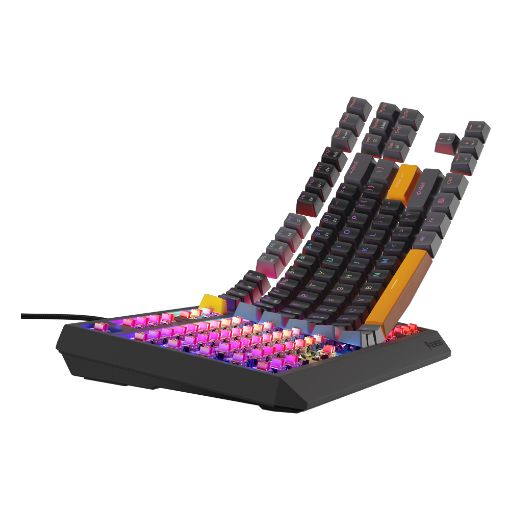 Εικόνα της Πληκτρολόγιο Genesis Thor 230 TKL RGB Hot-Swappable Red Switches (US) Anchor Gray Positive NKG-2081