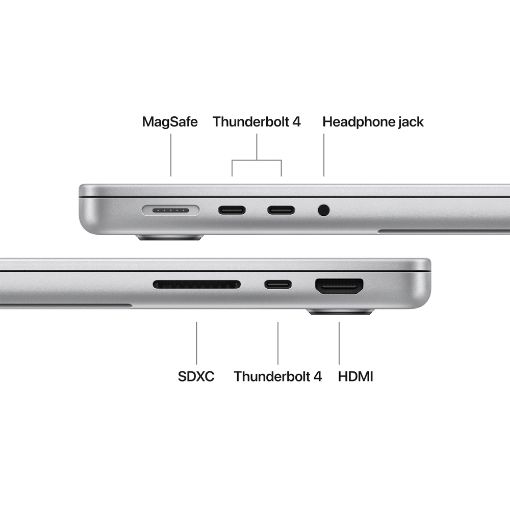 Εικόνα της Apple MacBook Pro 14.2" Apple M5 24GB 1TB SSD 10-Core GPU Silver MDE64GR/A