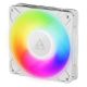 Εικόνα της Case Fan Arctic P12 Pro A-RGB PWM 120mm White (3-Pack) ACFAN00326A