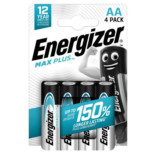 Εικόνα της Αλκαλικές Μπαταρίες AA Energizer Max Plus 1.5V 4τμχ 17791