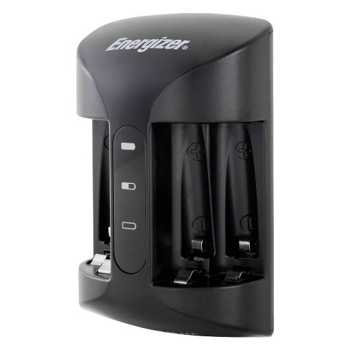 Εικόνα της Φορτιστής Μπαταριών Energizer Accu Recharge Pro Ni-MH AA/AAA + Μπαταρίες AA 2000mAh 4τμχ 17548