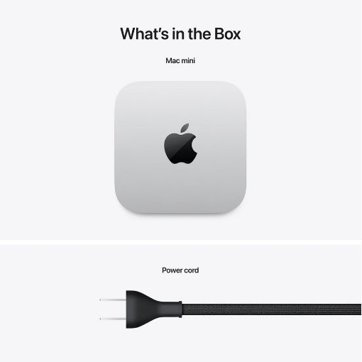 Εικόνα της Apple Mac Mini M4 16GB 512GB SSD 10‑core GPU Silver MU9E3GR/A