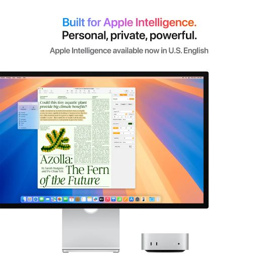 Εικόνα της Apple Mac Mini M4 16GB 512GB SSD 10‑core GPU Silver MU9E3GR/A