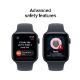 Εικόνα της Apple Watch SE 3 GPS + Cellular 44mm Aluminium Midnight with Midnight Sport Band (M/L) MEPJ4QL/A