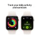 Εικόνα της Apple Watch SE 3 GPS + Cellular 40mm Aluminium Starlight with Starlight Sport Band (S/M) MEP64QL/A