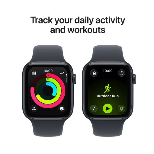 Εικόνα της Apple Watch SE 3 GPS 44mm Aluminium Midnight with Midnight Sport Band (S/M) MEHN4QL/A