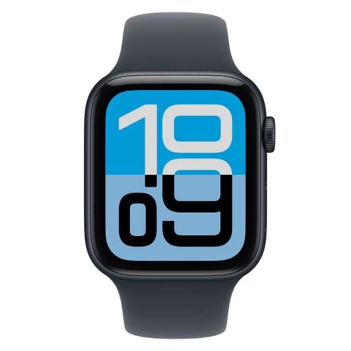 Εικόνα της Apple Watch SE 3 GPS 44mm Aluminium Midnight with Midnight Sport Band (M/L) MEHQ4QL/A