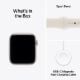 Εικόνα της Apple Watch SE 3 GPS 40mm Aluminium Starlight with Starlight Sport Band (S/M) MEH34QL/A