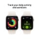 Εικόνα της Apple Watch SE 3 GPS 40mm Aluminium Starlight with Starlight Sport Band (S/M) MEH34QL/A