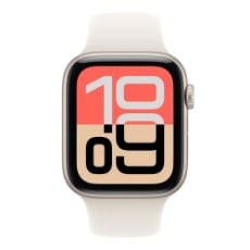 Εικόνα της Apple Watch SE 3 GPS 40mm Aluminium Starlight with Starlight Sport Band (S/M) MEH34QL/A