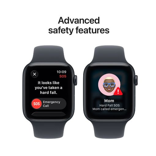 Εικόνα της Apple Watch SE 3 GPS 40mm Aluminium Midnight with Midnight Sport Band (S/M) MEH94QL/A