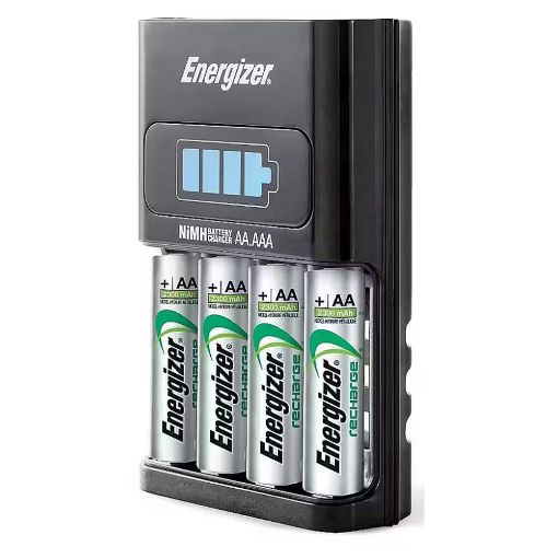 Εικόνα της Φορτιστής Μπαταριών Energizer Accu Recharge 1 Ηour Ni-MH AA/AAA + Μπαταρίες AA 2300mAh 4τμχ 19747