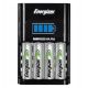 Εικόνα της Φορτιστής Μπαταριών Energizer Accu Recharge 1 Ηour Ni-MH AA/AAA + Μπαταρίες AA 2300mAh 4τμχ 19747