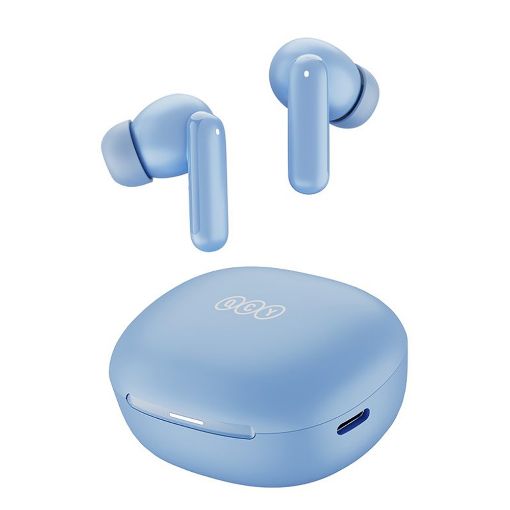 Εικόνα της True Wireless Earphones QCY Melobuds N30 (HT16) ANC Bluetooth Light Blue