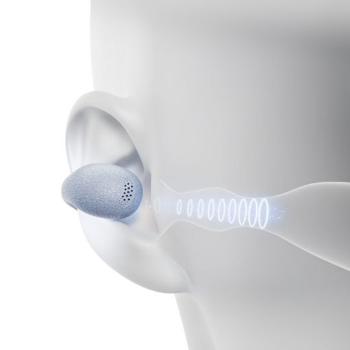 Εικόνα της Earbuds QCY Crossky C10 Earclip Blue