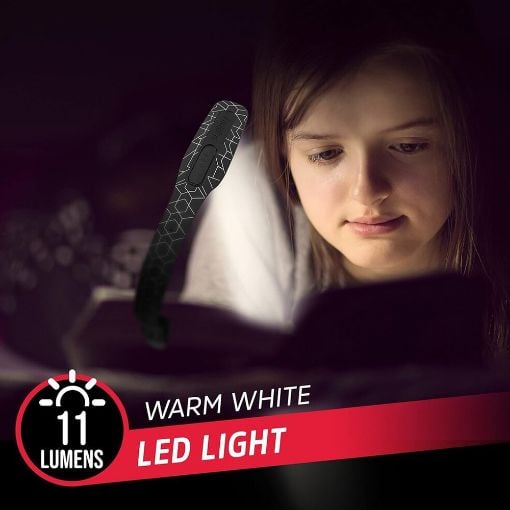 Εικόνα της Σετ Φωτιστικό Γραφείου Energizer Book Light LED με Εύκαπτο Βραχίονα Μαύρο 2τμχ 20469