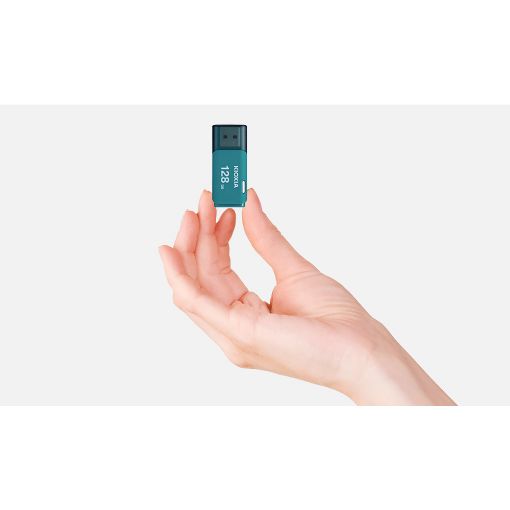 Εικόνα της Kioxia TransMemory U202 USB Flash Drive 32GB Light Blue LU202L032GG4