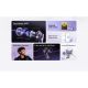 Εικόνα της True Wireless Earphones QCY Melobuds N70 ANC Bluetooth Purple