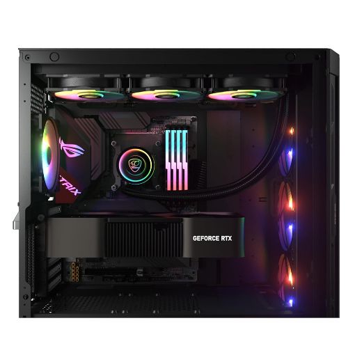 Εικόνα της Cougar Poseidon Elite 240 ARGB Black 3MPSD240.0001