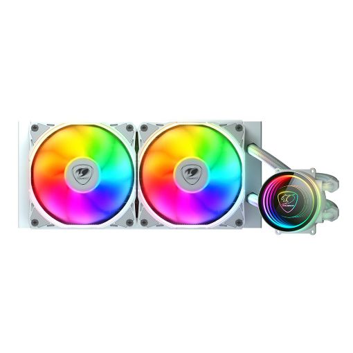 Εικόνα της Cougar Poseidon Elite 240 ARGB White 3MPSD240.0002