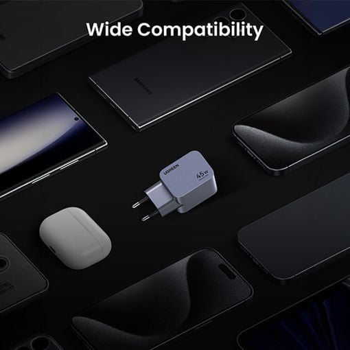 Εικόνα της Φορτιστής Ugreen Nexode Pro 2 x USB-C GaN 45W Grey 35008
