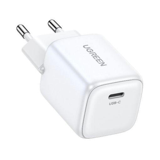 Εικόνα της Φορτιστής Ugreen CD319 USB-C PD GaN2 30W White 15326