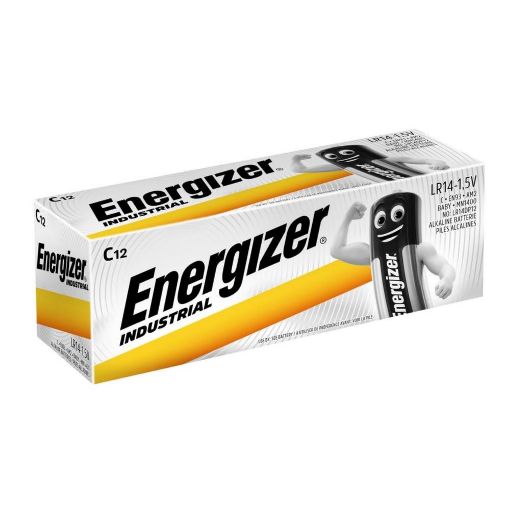 Εικόνα της Αλκαλικές Μπαταρίες C Energizer Industrial 1.5V 12τμχ 3409