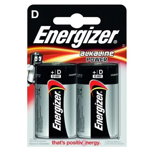Εικόνα της Αλκαλικές Μπαταρίες D Energizer Alcaline Power 1.5V 2τμχ LR20DB2E